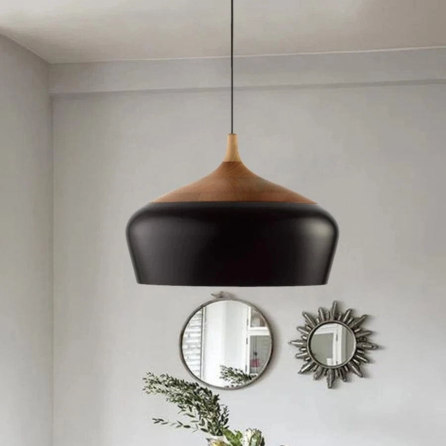 Suspension scandinave bois et métal