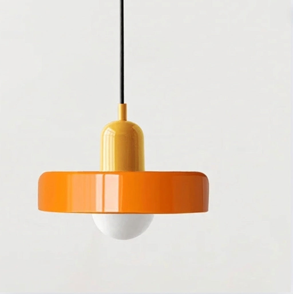Suspension scandinave vintage ORANGE / OUI
