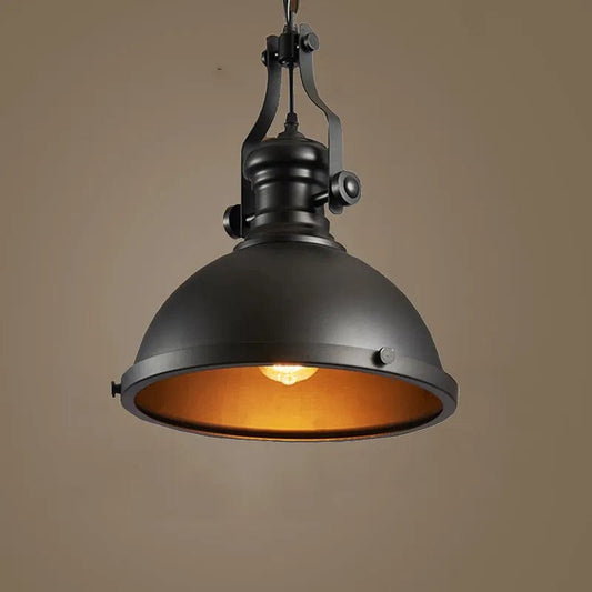 Suspension vintage industriel