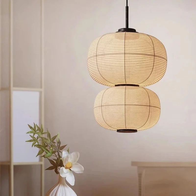 Suspensions Japonaise en papier Wabi-Sabi