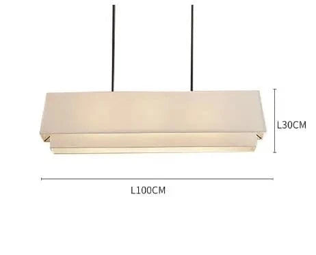 C L-100cm / Warm White Suspensions Japonaise tissu