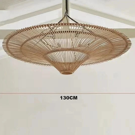 130 CM Très grande suspension rotin
