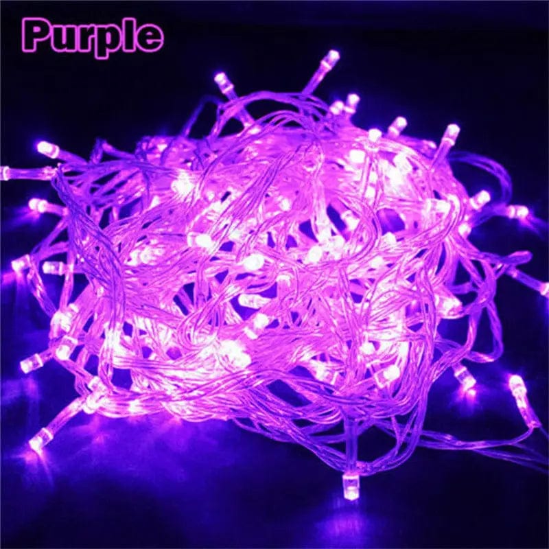 VIOLET / 5M - 220V Guirlandes lumineuse de noel
